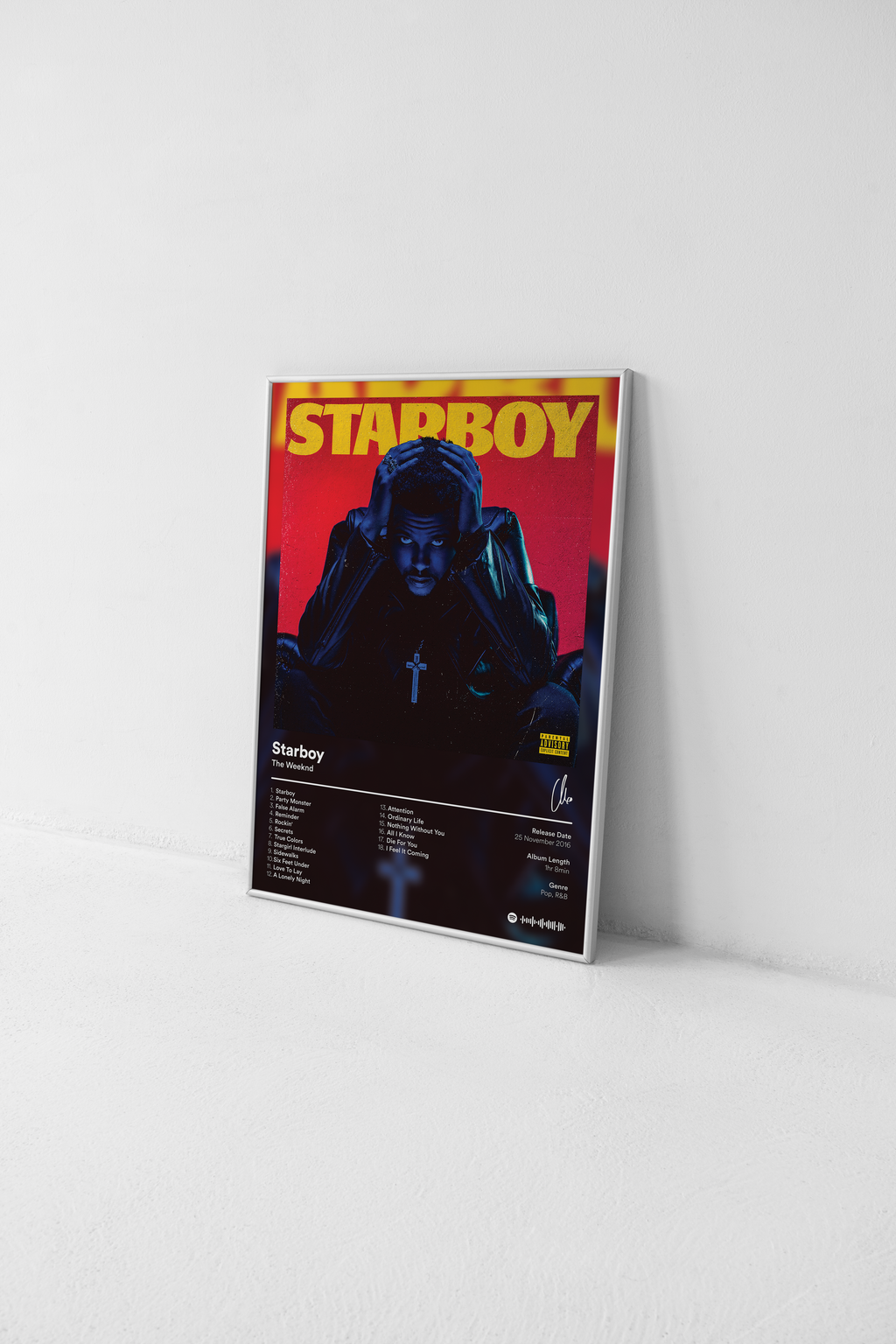 Album Poster - Starboy
