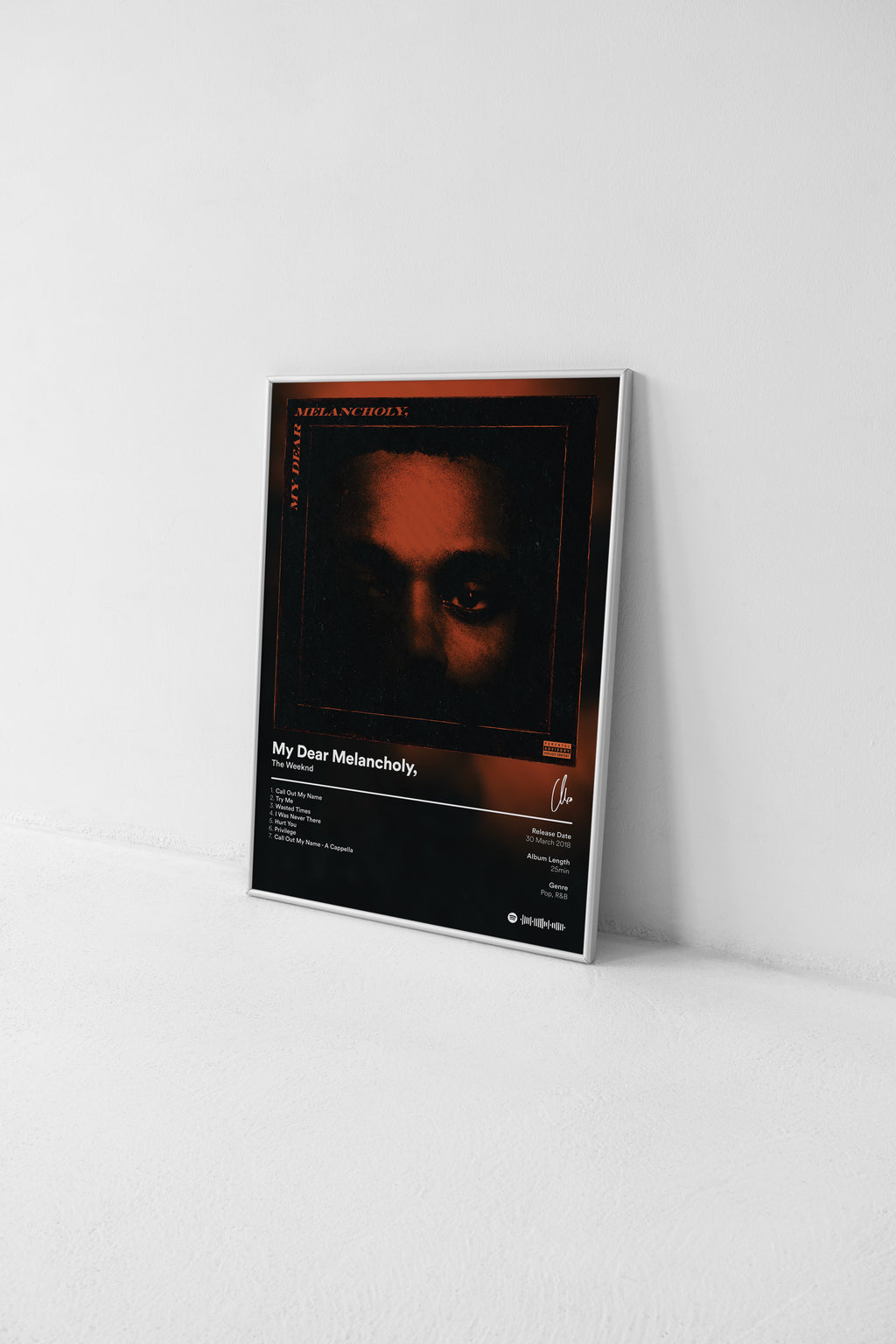 Album Poster - My Dear Melancholy