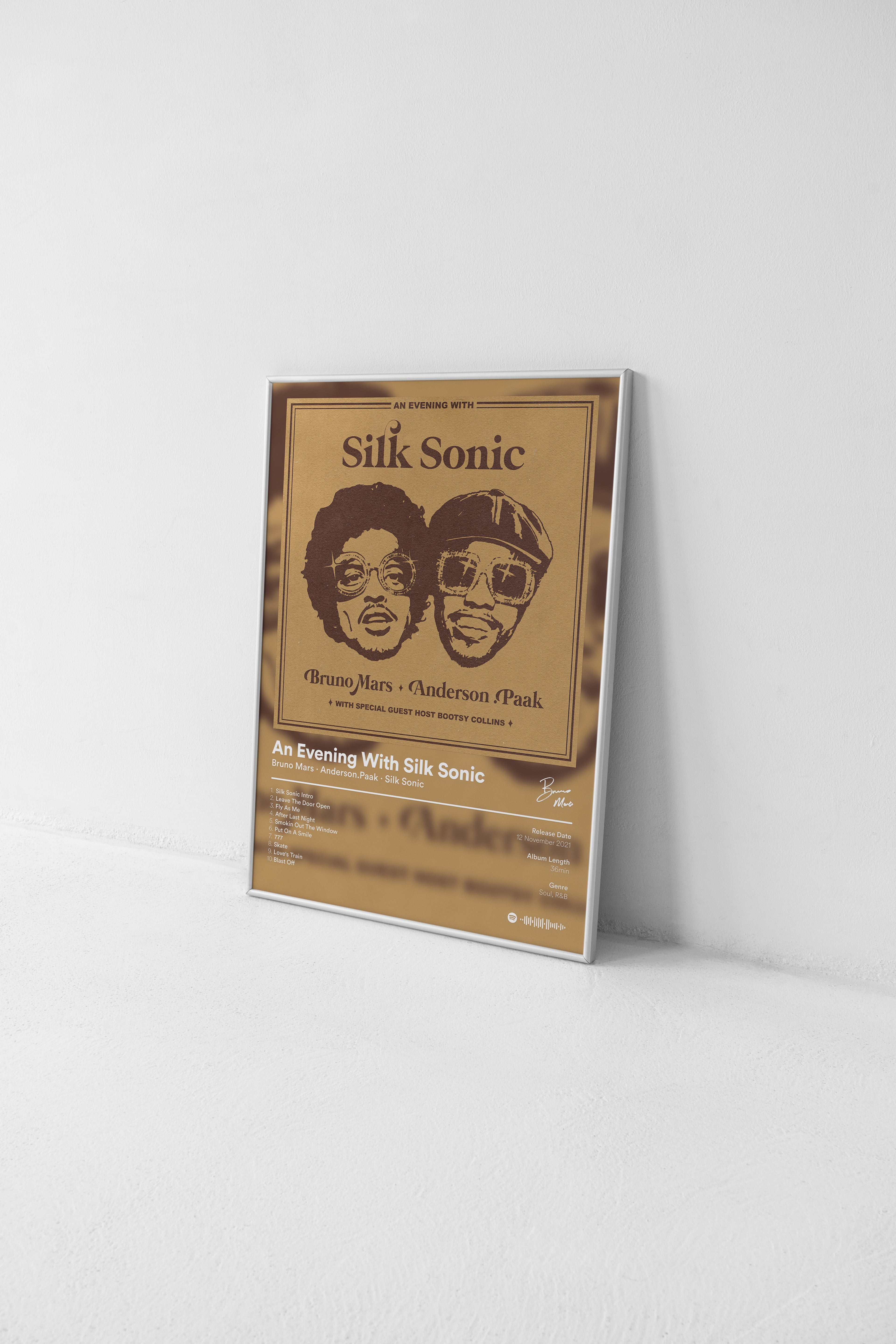 Album Poster - An Evening With Silk Sonic