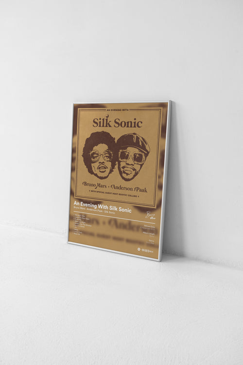 Album Poster - An Evening With Silk Sonic
