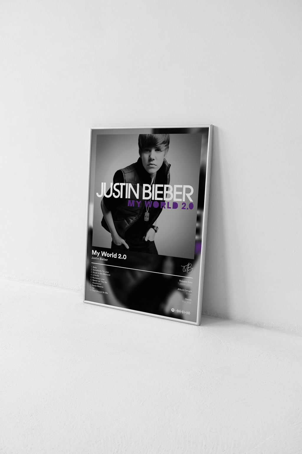 Album Poster - My World 2.0