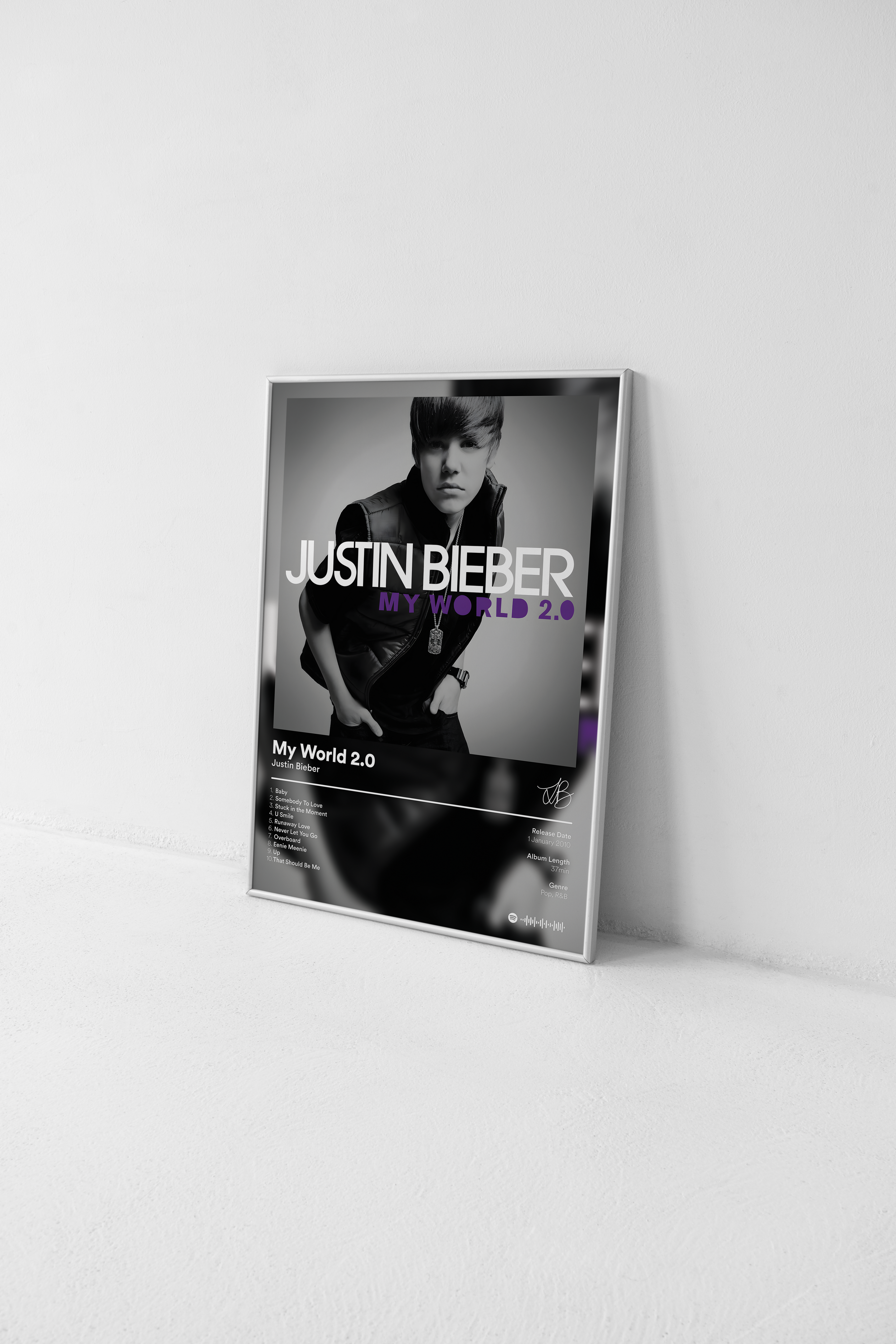 Album Poster - My World 2.0