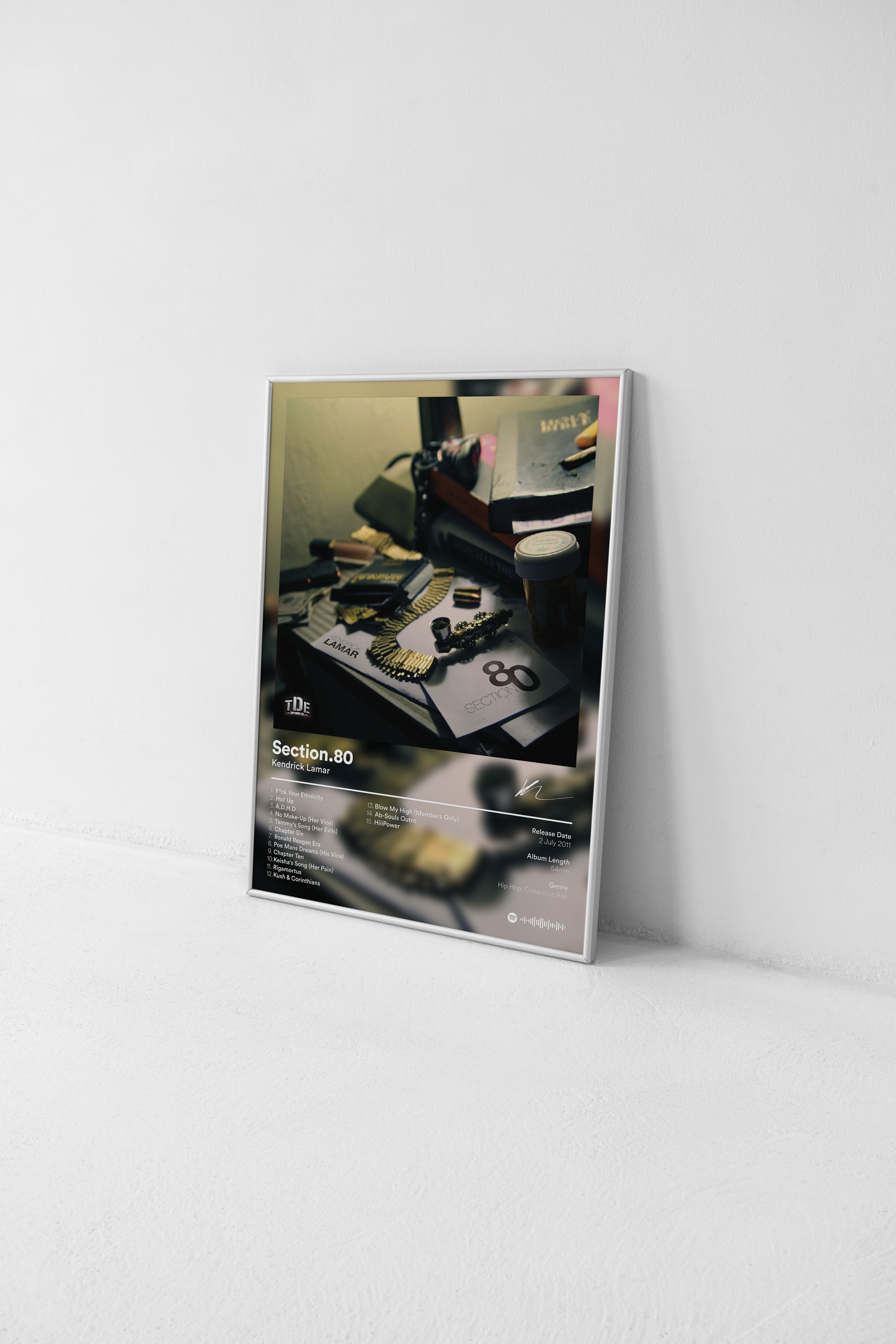 Album Poster - Section.80