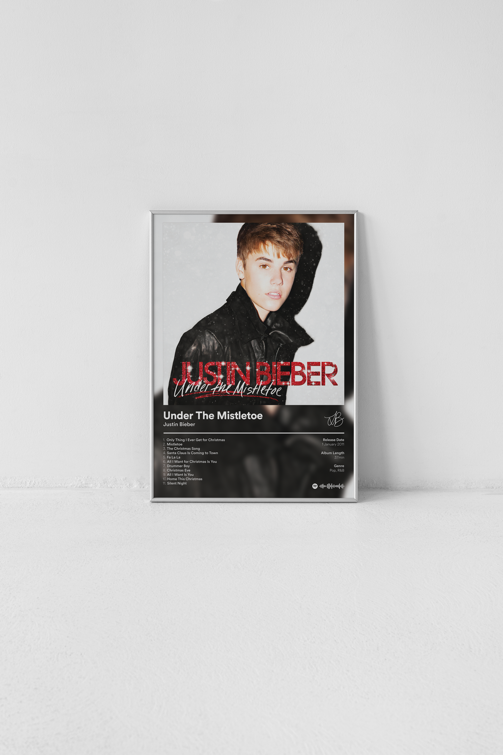 Album Poster - Under The Mistletoe