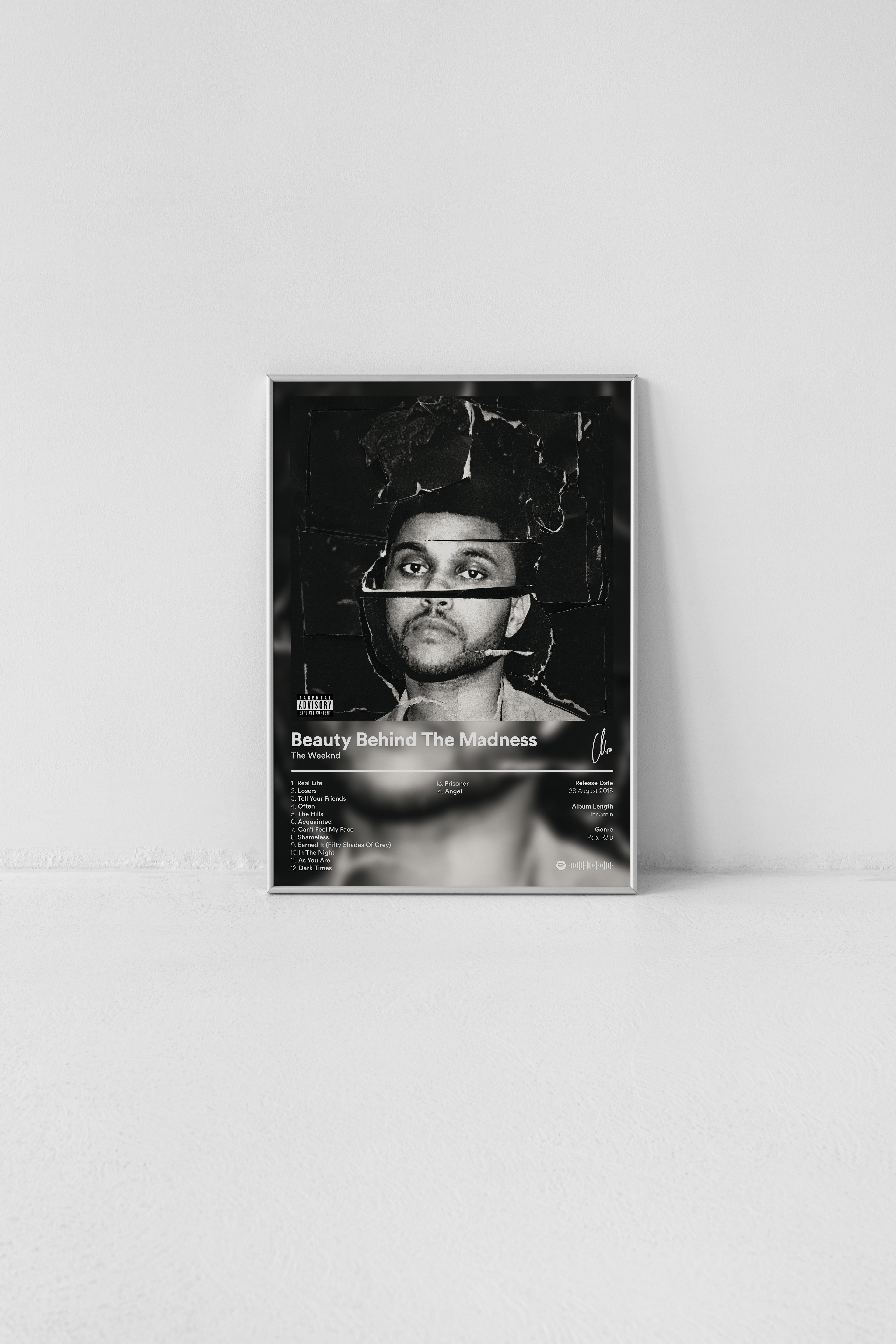 Album Poster - Beauty Behind The Madness