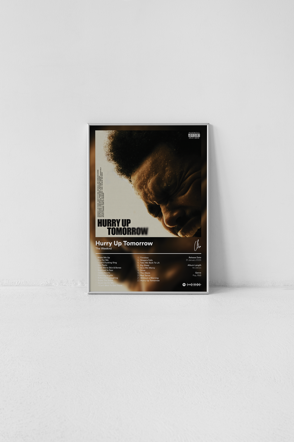Album Poster - Hurry Up Tomorrow