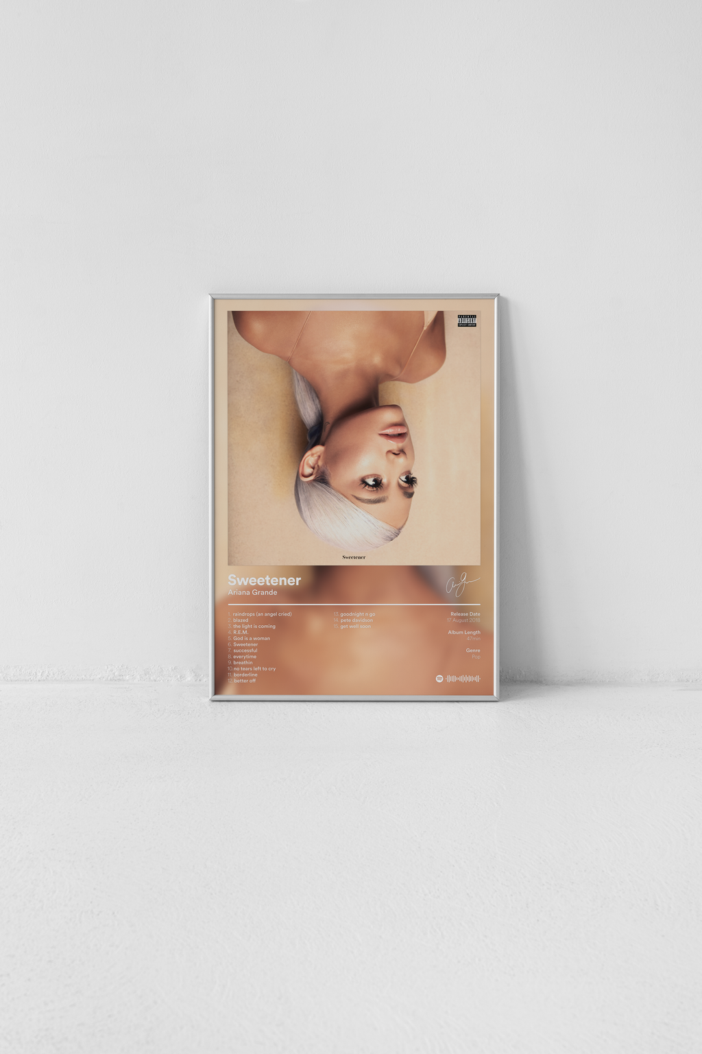 Album Poster - Sweetener