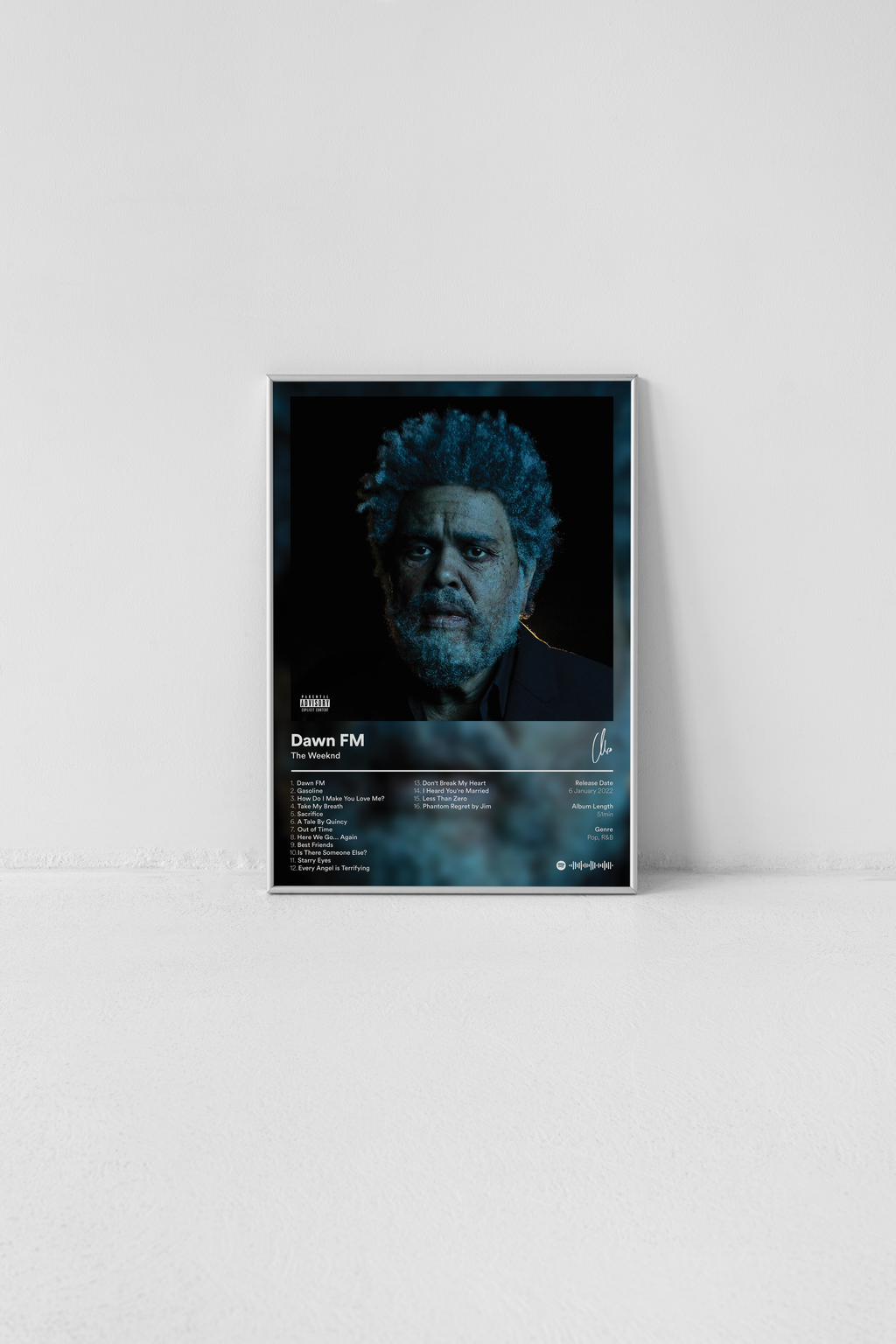 Album Poster - Dawn FM