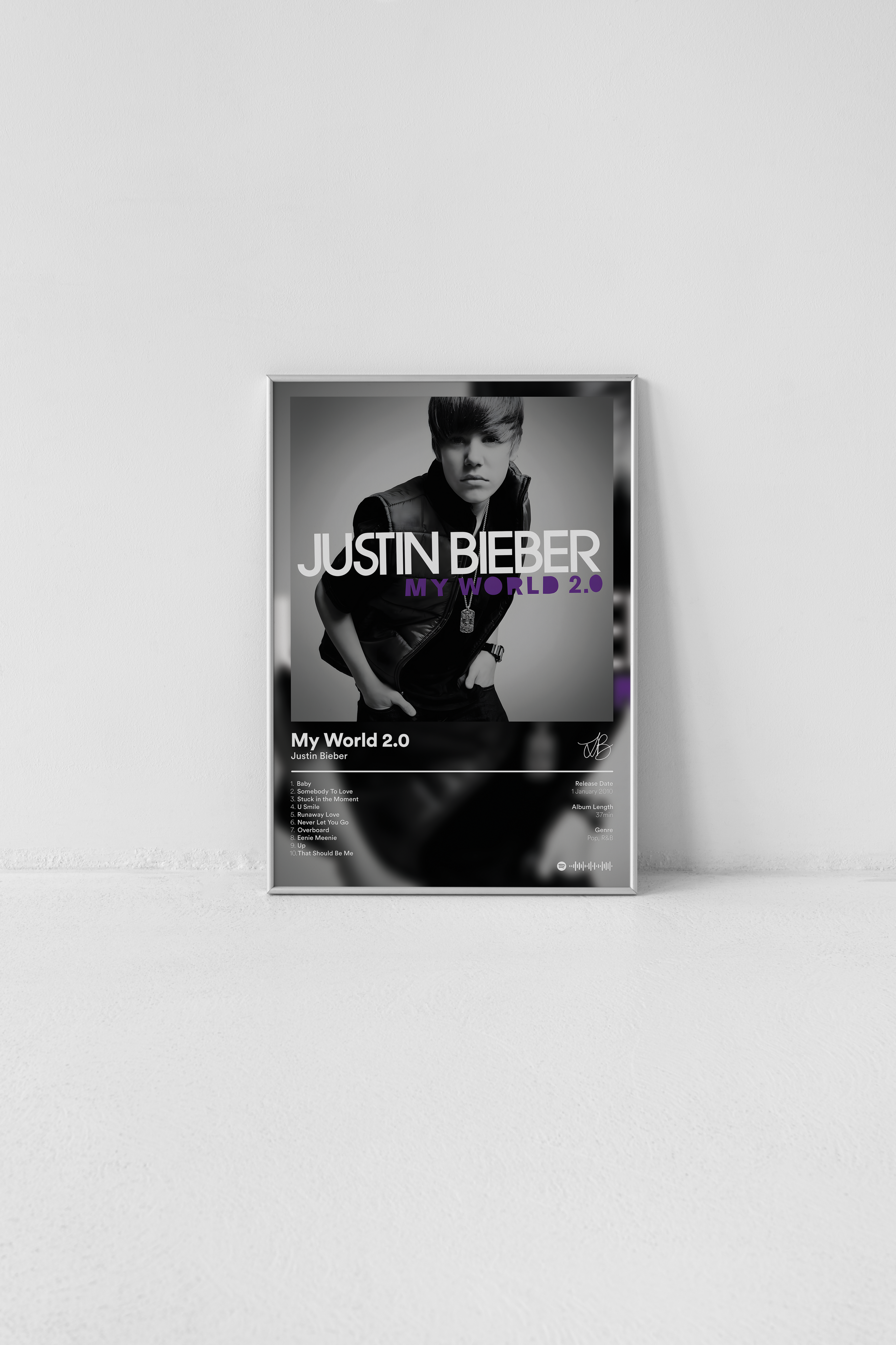 Album Poster - My World 2.0