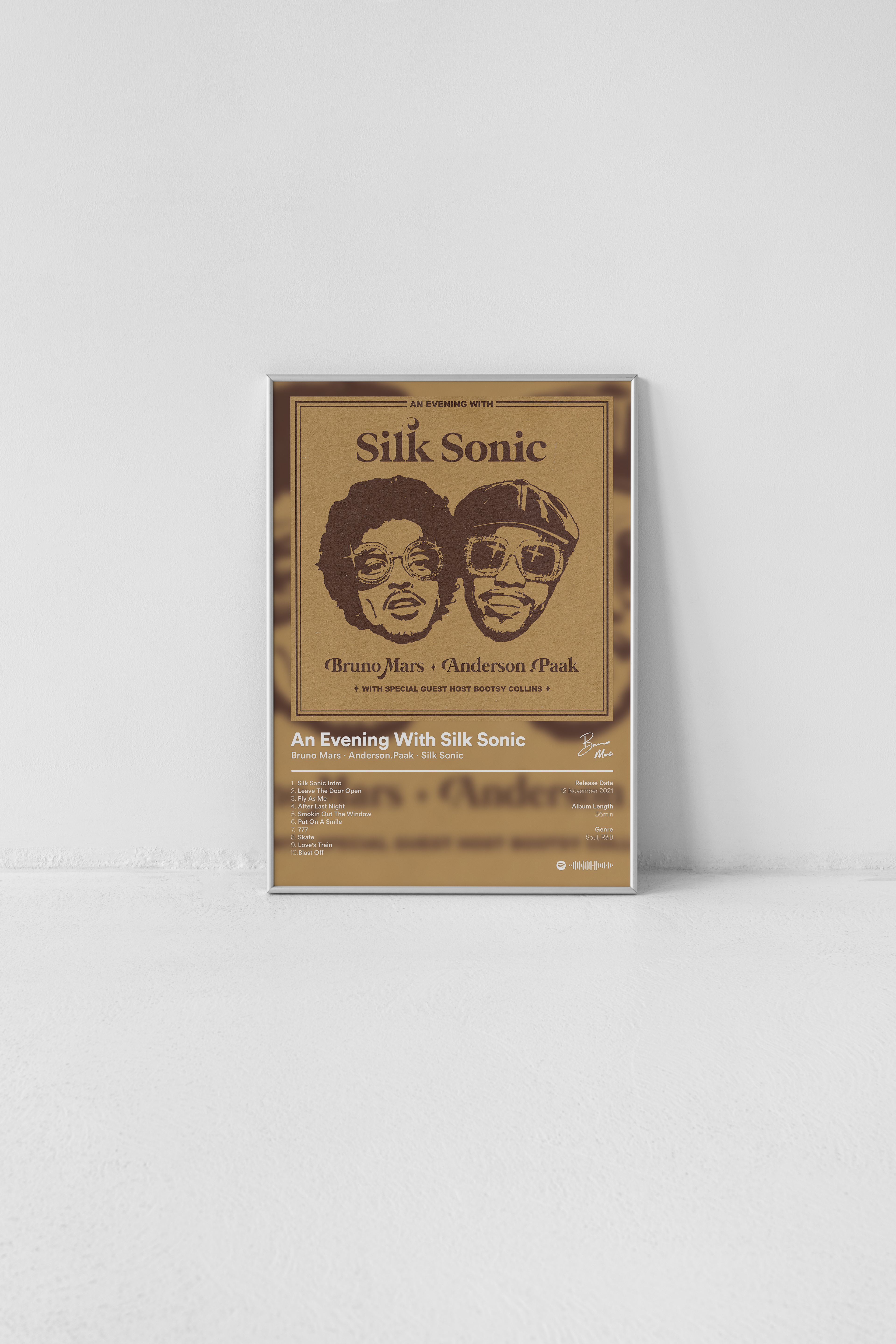 Album Poster - An Evening With Silk Sonic