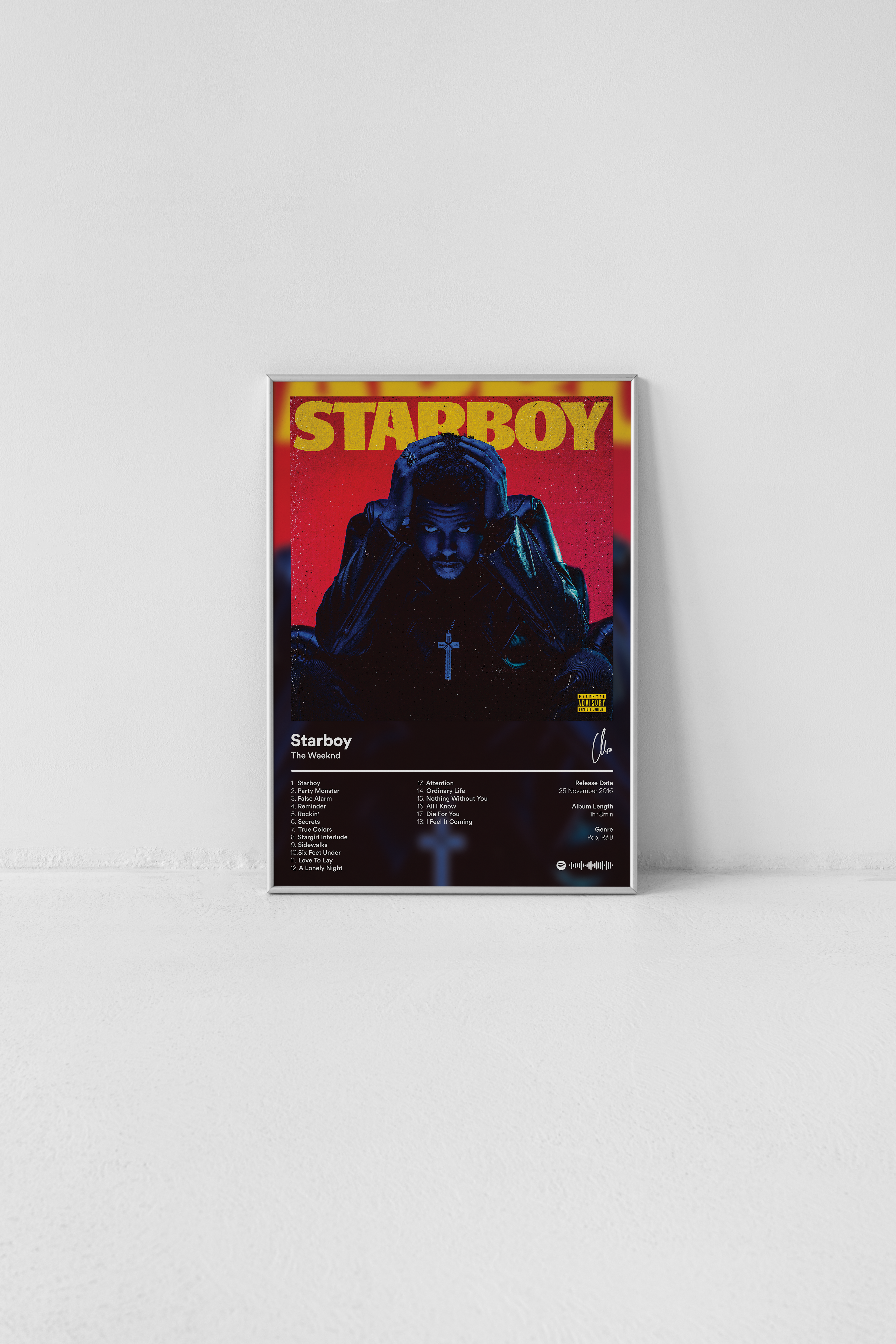 Album Poster - Starboy