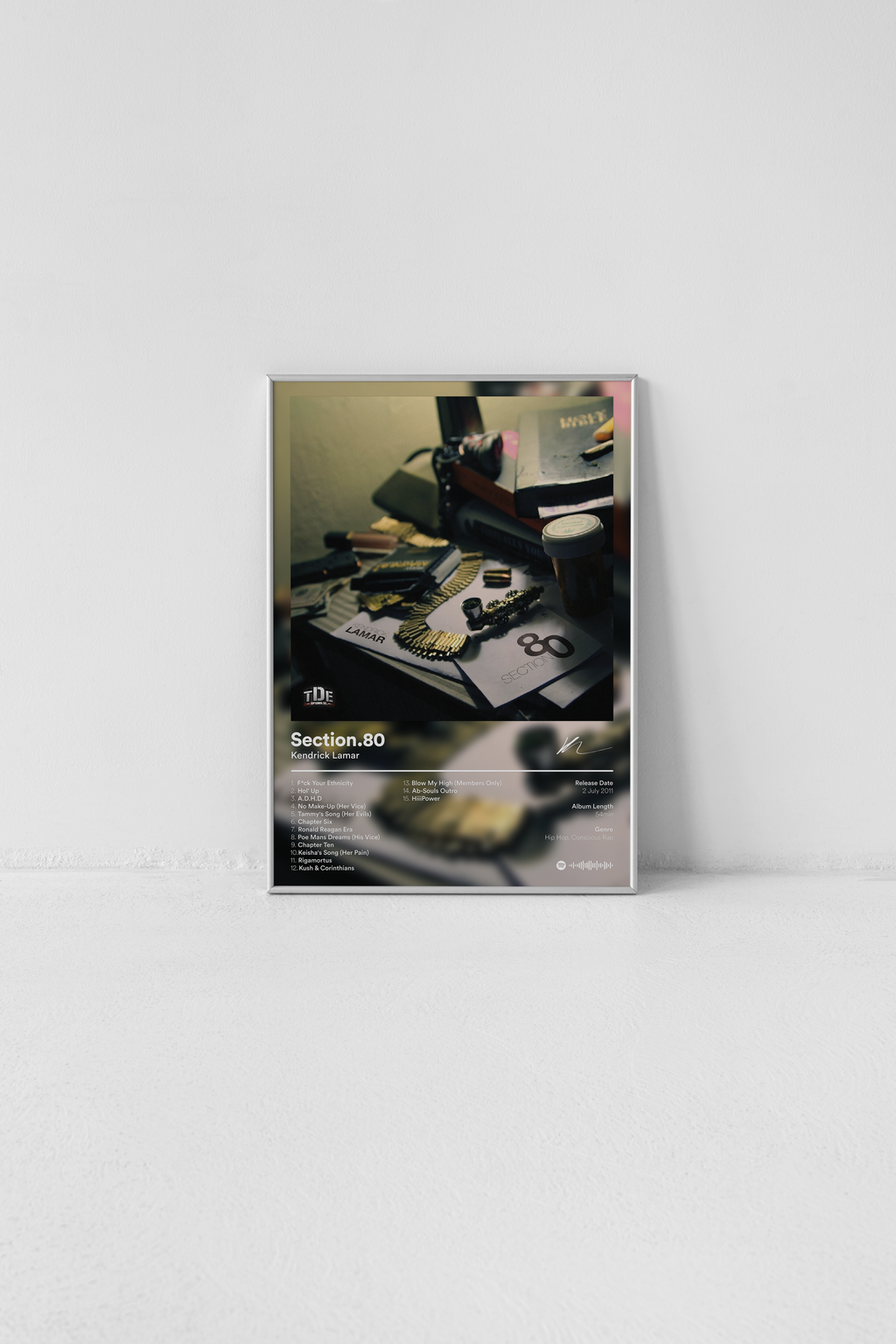 Album Poster - Section.80